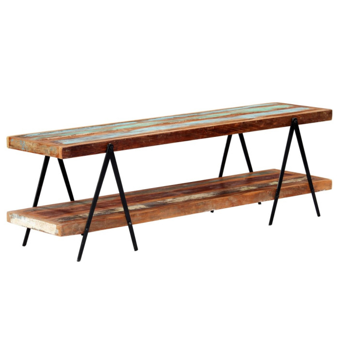 Meuble TV 160x40x50 cm Bois de récupération massif | Mobilier & Déco