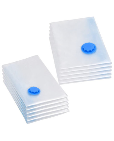 Sacs de voyage sous vide Sacs de vêtements 2 tailles 10 pcs | Mobilier & Déco