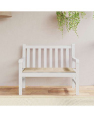 Coussin de banc de jardin beige 120x50x4 cm tissu oxford | Mobilier & Déco