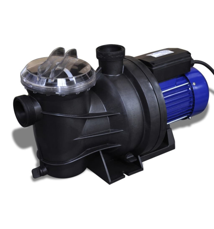 Pompe électrique de piscine 1200 W Bleu | Mobilier & Déco