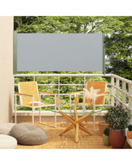 Auvent latéral rétractable de patio 160x300 cm Gris | Mobilier & Déco
