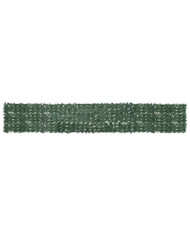 Écran de balcon avec feuilles vert foncé 500x75 cm | Mobilier & Déco