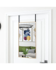 Miroir de porte Doré 40x80 cm Verre et aluminium | Mobilier & Déco
