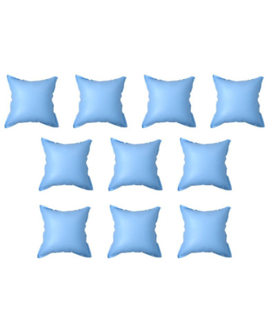 Oreillers gonflables de housse de piscine hors sol 10 pcs PVC | Mobilier & Déco