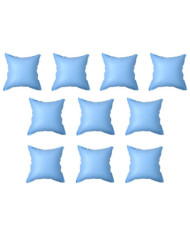 Oreillers gonflables de housse de piscine hors sol 10 pcs PVC | Mobilier & Déco