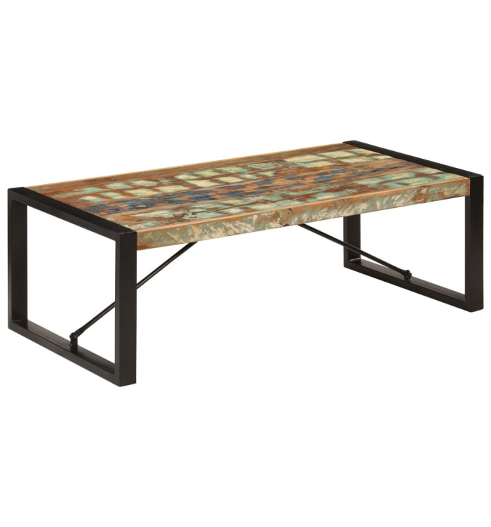 Table basse 120x60x40 cm Bois de récupération solide | Mobilier & Déco