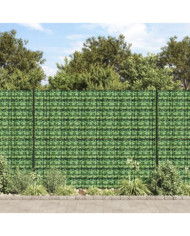 Écrans d'intimité de jardin 4 pcs PVC 35x0,19 m Vert | Mobilier & Déco