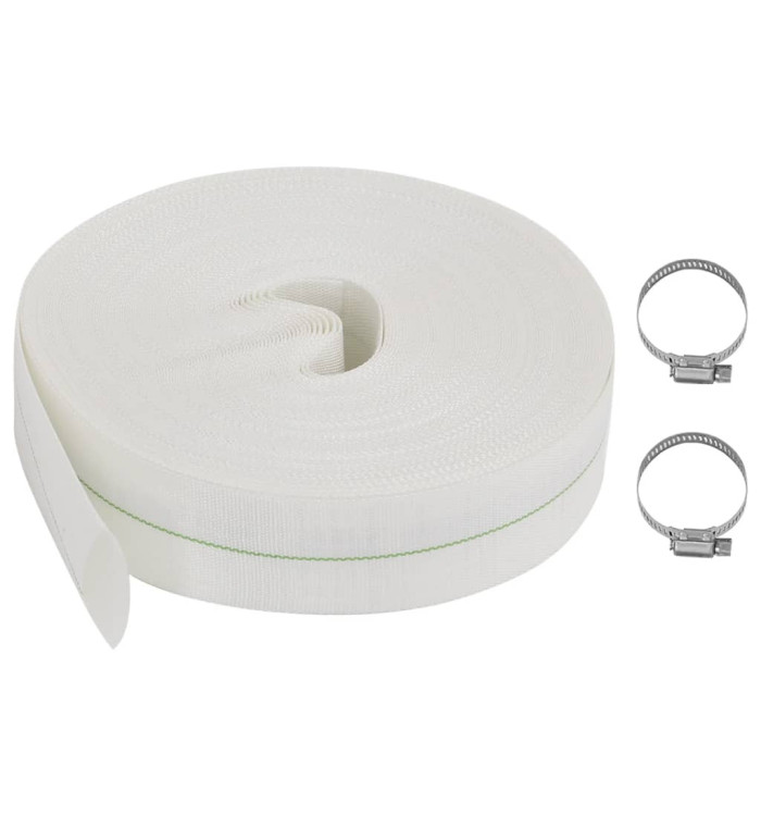 Tuyau plat 50 m 1,5" PE | Mobilier & Déco