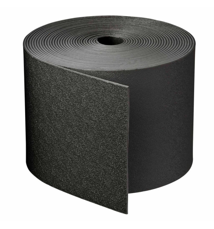 Nature Arête de bordure de jardin 0,15x10 m noir | Mobilier & Déco