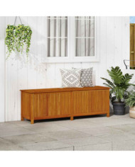 Boîte de rangement de jardin 175x50x58 cm Bois d'acacia solide | Mobilier & Déco