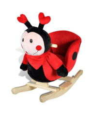Coccinelle à bascule pour bébés | Mobilier & Déco