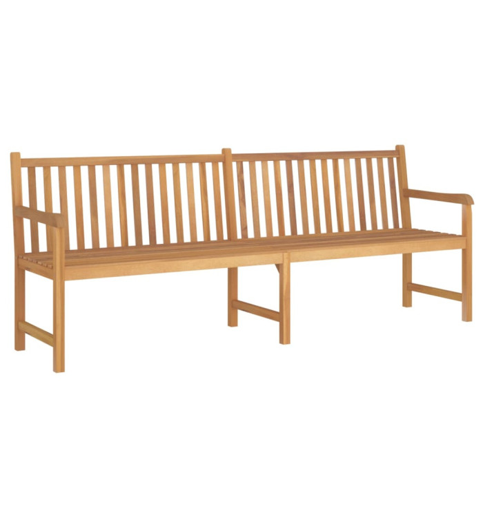 Banc de jardin 228 cm bois de teck solide | Mobilier & Déco