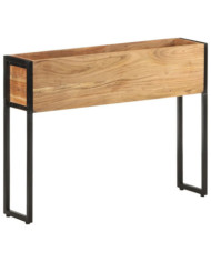 Jardinière 90x20x68 cm Bois massif d'acacia | Mobilier & Déco