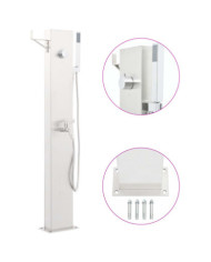 Robinet de douche de jardin 110 cm Acier inoxydable | Mobilier & Déco