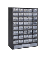 Armoire à outils avec 41 tiroirs Plastique | Mobilier & Déco