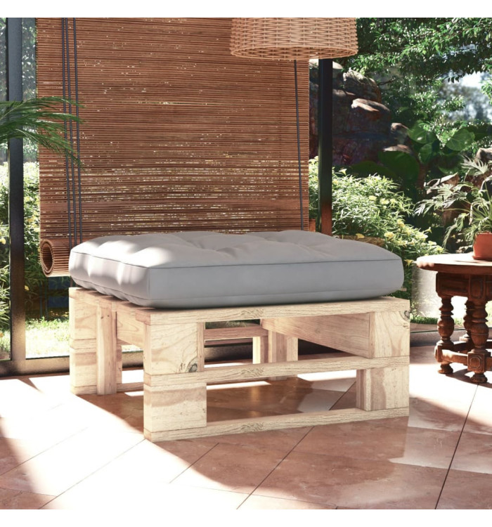 Pouf palette de jardin bois de pin imprégné | Mobilier & Déco