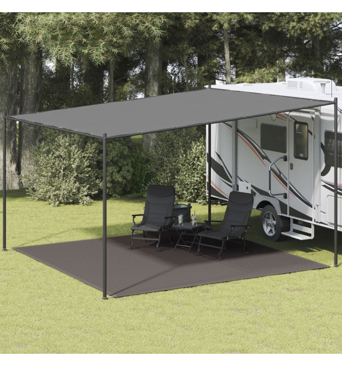 Tapis de tente 400x400 cm Anthracite | Mobilier & Déco