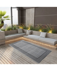 Tapis d'extérieur Gris 80x150 cm PP | Mobilier & Déco