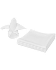 Serviettes de table 50 pcs Blanc 50x50 cm | Mobilier & Déco