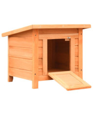 Maison de chat Pin massif et sapin 50 x 46 x 43,5 cm | Mobilier & Déco