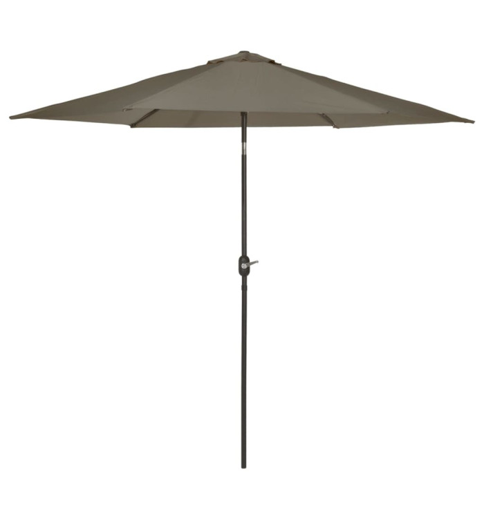 Madison Parasol de jardin Tenerife 300 cm rond gris | Mobilier & Déco