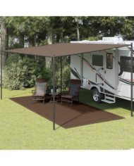 Tapis de tente 250x550 cm Marron | Mobilier & Déco
