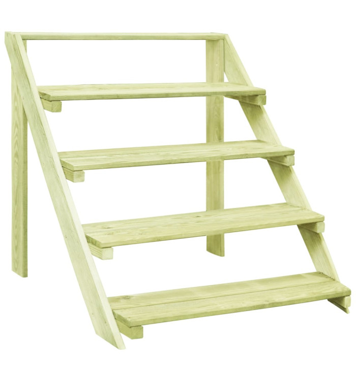 Support de jardinière 80x80x80 cm Bois de pin imprégné | Mobilier & Déco