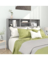 Armoire de tête de lit Sonoma gris 140x19x103,5 cm | Mobilier & Déco