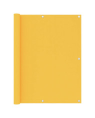 Écran de balcon Jaune 120x300 cm Tissu Oxford | Mobilier & Déco