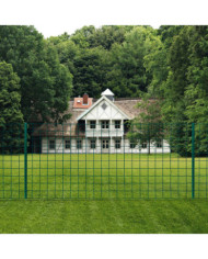 Clôture Euro Acier 20x1,2 m Vert | Mobilier & Déco