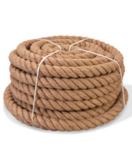Corde 100 % jute 30 mm 50 m | Mobilier & Déco