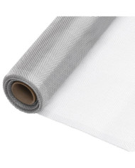 Écran en treillis Aluminium 80x500 cm Argenté | Mobilier & Déco