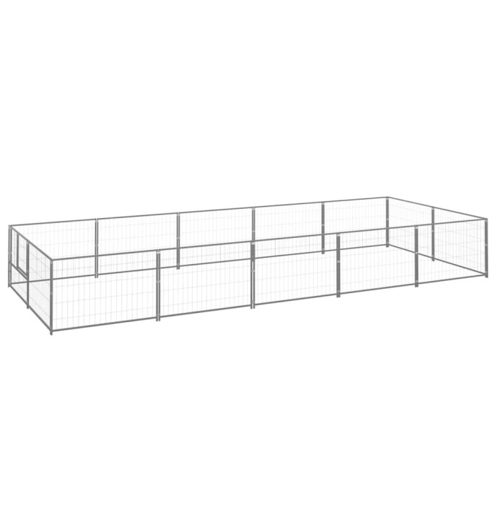 Chenil Argenté 10 m² Acier | Mobilier & Déco