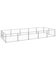Chenil Argenté 10 m² Acier | Mobilier & Déco
