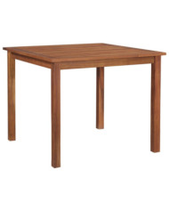 Table de jardin 85x85x74 cm Bois d'acacia massif | Mobilier & Déco