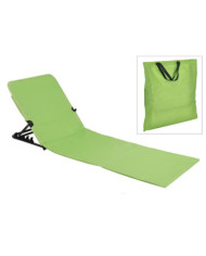 HI Chaise tapis de plage pliable PVC Vert | Mobilier & Déco