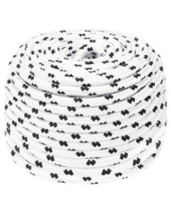 Corde de bateau tressé Blanc 6 mmx100 m Polyester | Mobilier & Déco
