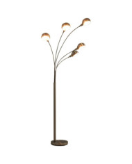 Lampadaire 200 cm 5 x E14 Argenté | Mobilier & Déco