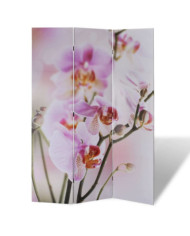 Cloison de séparation pliable 120 x 170 cm Fleur | Mobilier & Déco
