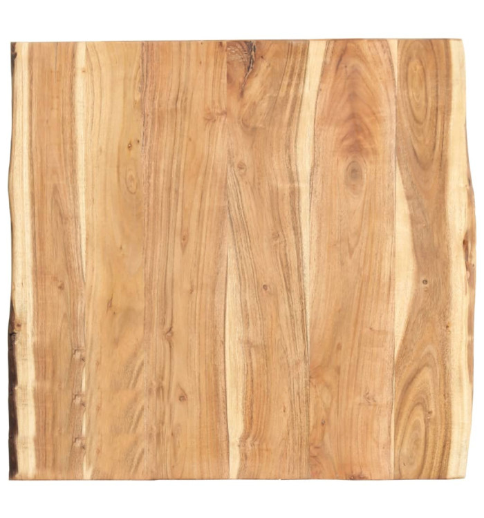 Dessus de table Bois d'acacia massif 58x(50-60)x3,8 cm | Mobilier & Déco