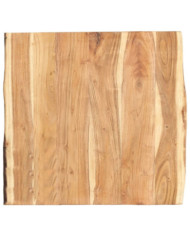 Dessus de table Bois d'acacia massif 58x(50-60)x3,8 cm | Mobilier & Déco
