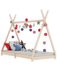 Cadre de lit d'enfant Bois de pin massif 90 x 200 cm | Mobilier & Déco