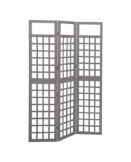 Cloison de séparation à 3 panneaux/treillis bois sapin massif | Mobilier & Déco