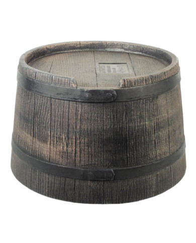 Nature Support de baril d'eau de pluie aspect de bois 45x28,5cm Marron | Mobilier & Déco