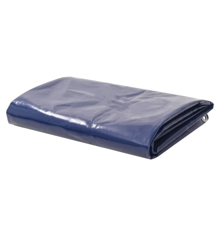 Bâche 650 g / m² 4 x 5 m Bleu | Mobilier & Déco