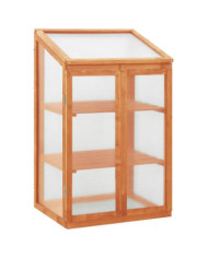 Serre 60x45x100 cm Bois de sapin | Mobilier & Déco