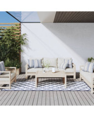 Tapis d'extérieur 80x250 cm design réversible | Mobilier & Déco