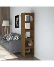 Bibliothèque/Cloison Marron miel 40x35x167 cm Pin solide | Mobilier & Déco