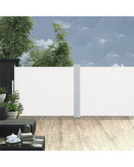 Auvent latéral rétractable Crème 140 x 1000 cm | Mobilier & Déco