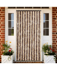 Moustiquaire Beige et marron clair 90x200 cm Chenille | Mobilier & Déco
